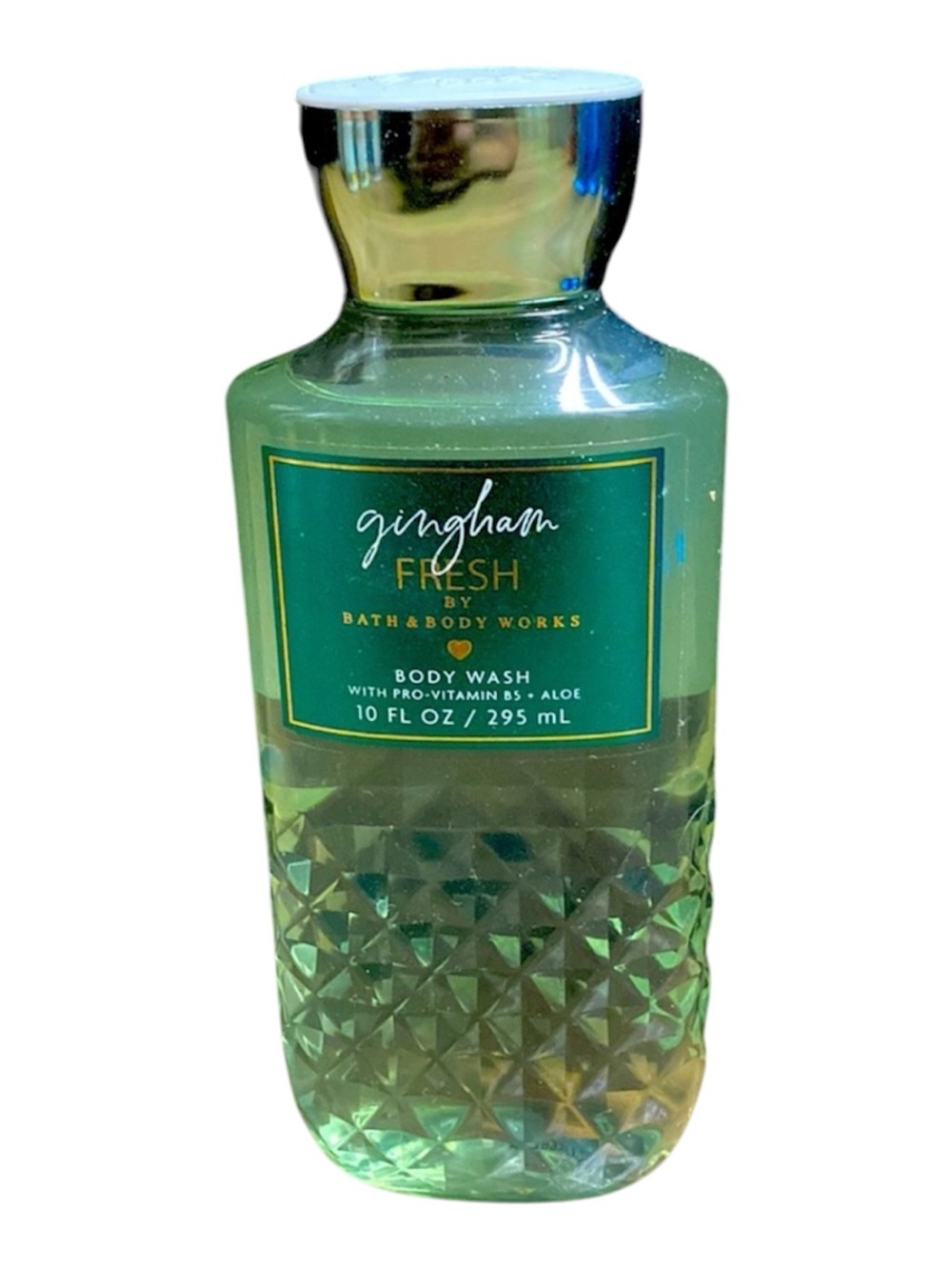 Bath & Body Works Gingham Fresh Green Body Wash